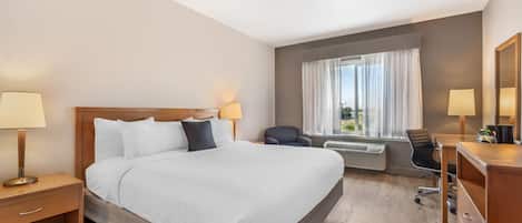 Standardzimmer, 1 King-Bett, Nichtraucher | Hochwertige Bettwaren, Daunenbettdecken, Select-Comfort-Betten