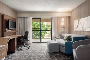 Suite, 1 Bedroom | Living area | Flat-screen TV