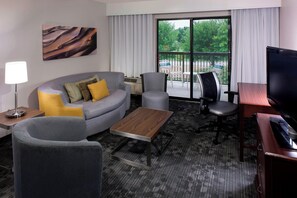 Suite, 1 Bedroom | Living area - Courtyard by Marriott Wichita East (Wichita)