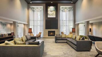 Sala de estar en el lobby