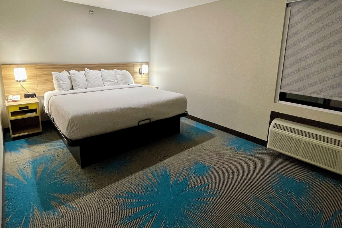 Studio Suite, 1 King Bed, Non Smoking | Desk, iron/ironing board, free WiFi, bed sheets