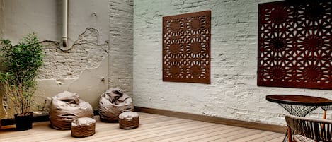 Dobbeltværelse - terrasse | Terrasse/gårdhave