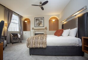 Superior Suite, 1 King Bed | Premium bedding, minibar, individually decorated, individually furnished