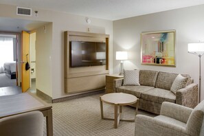 Televisi 55-inci dengan saluran TV kabel