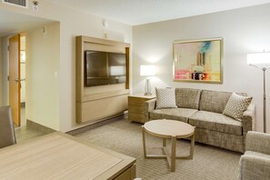 55-inch TV with cable channels