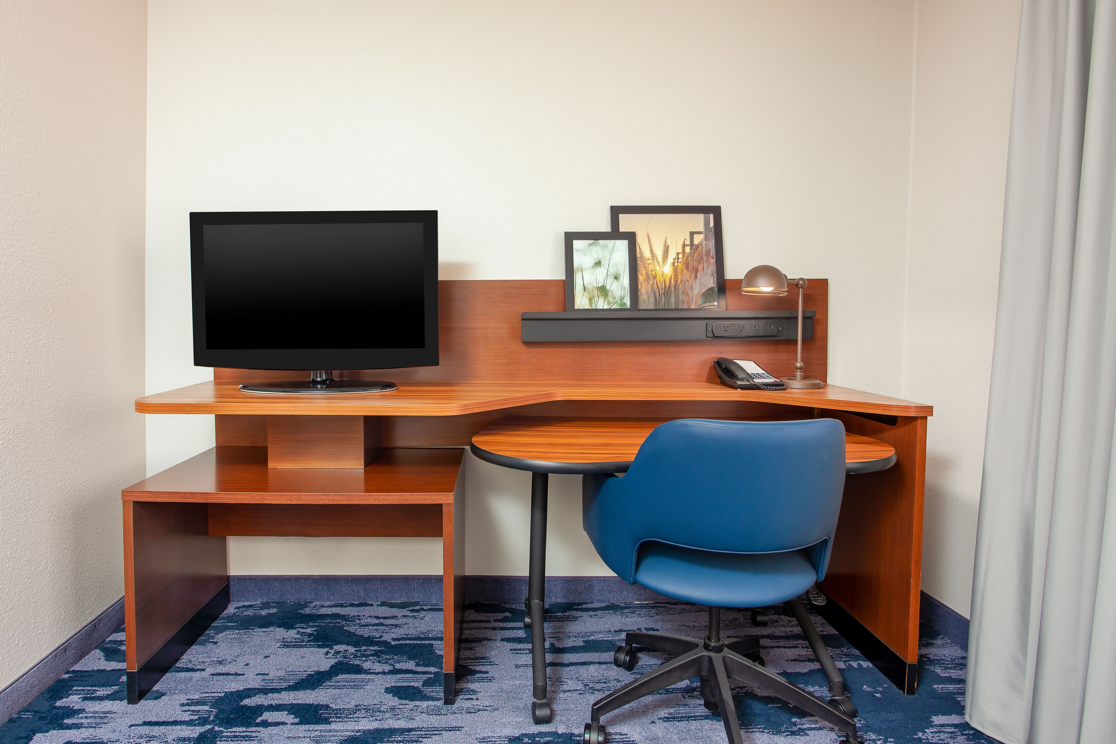 premium bedding, desk, iron/ironing board, free cots/infant beds