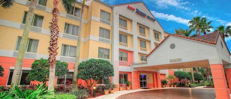 Blick von der Unterkunft