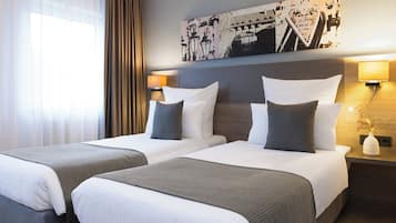Comfort Room | In-room safe, desk, laptop workspace, iron/ironing board
