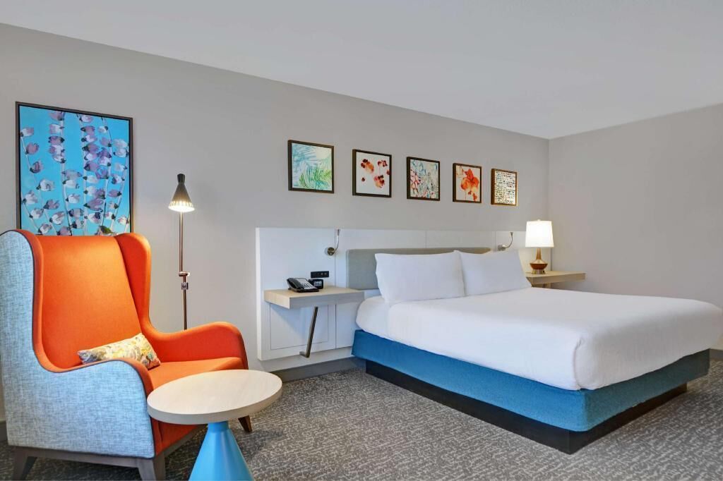 Premium bedding, down duvets, pillow-top beds, in-room safe