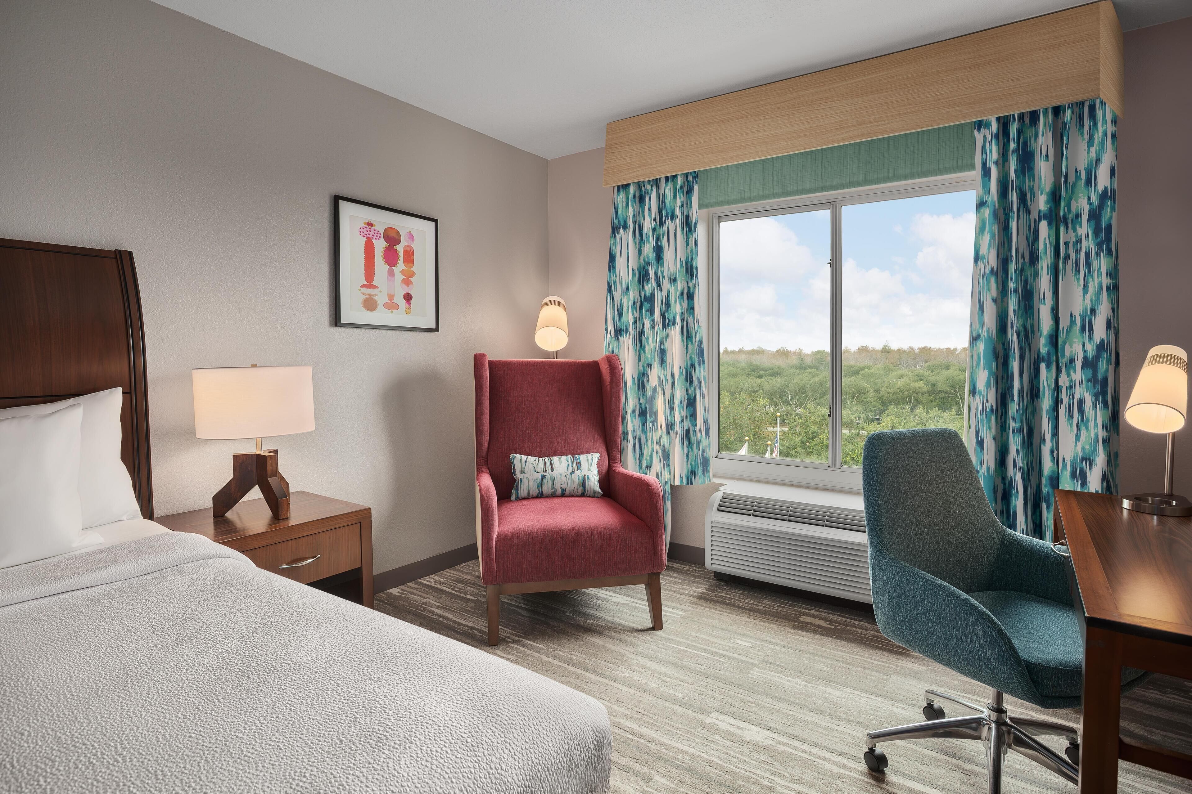 Premium bedding, Select Comfort beds, in-room safe, desk