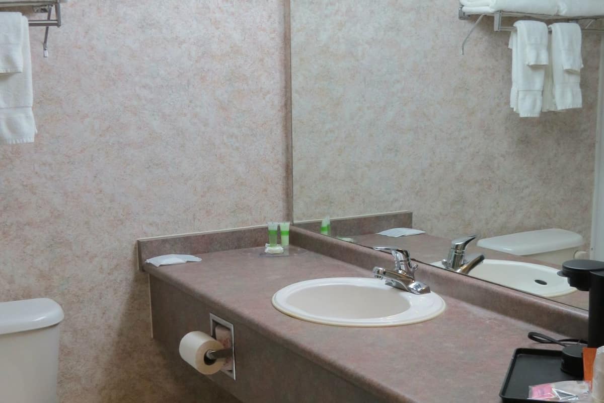 Bathroom | Free toiletries, hair dryer, towels