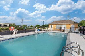 Seasonal outdoor pool