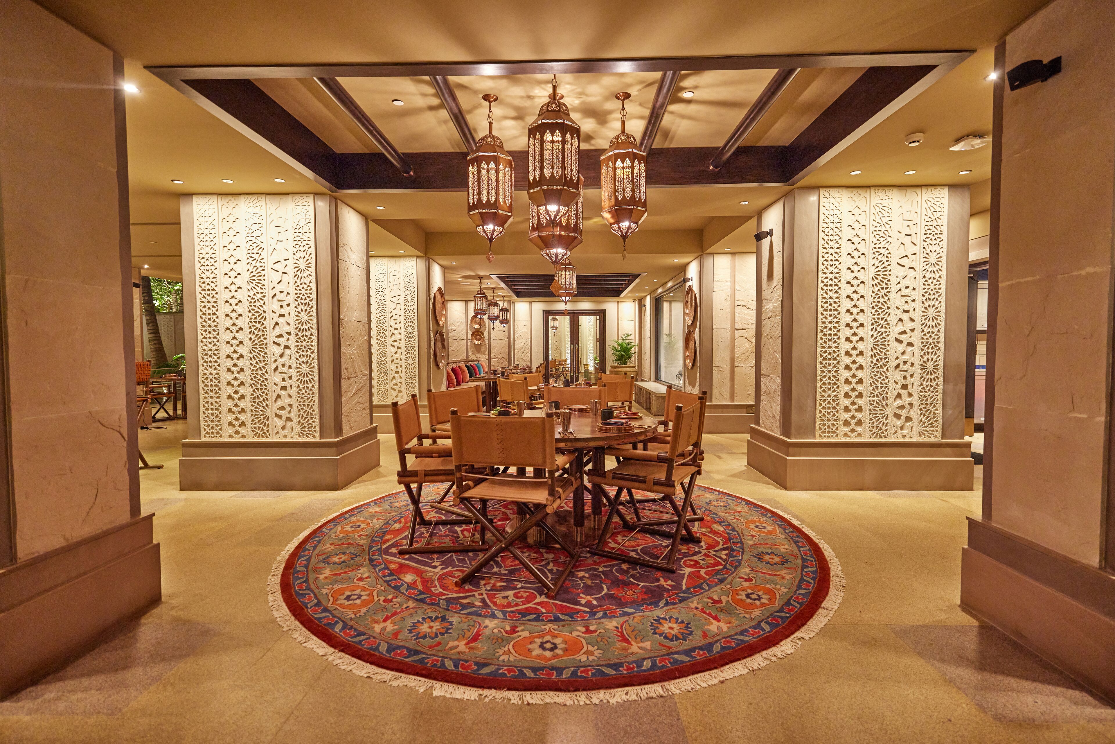 2 restaurants, breakfast, lunch, dinner served; indian cuisine