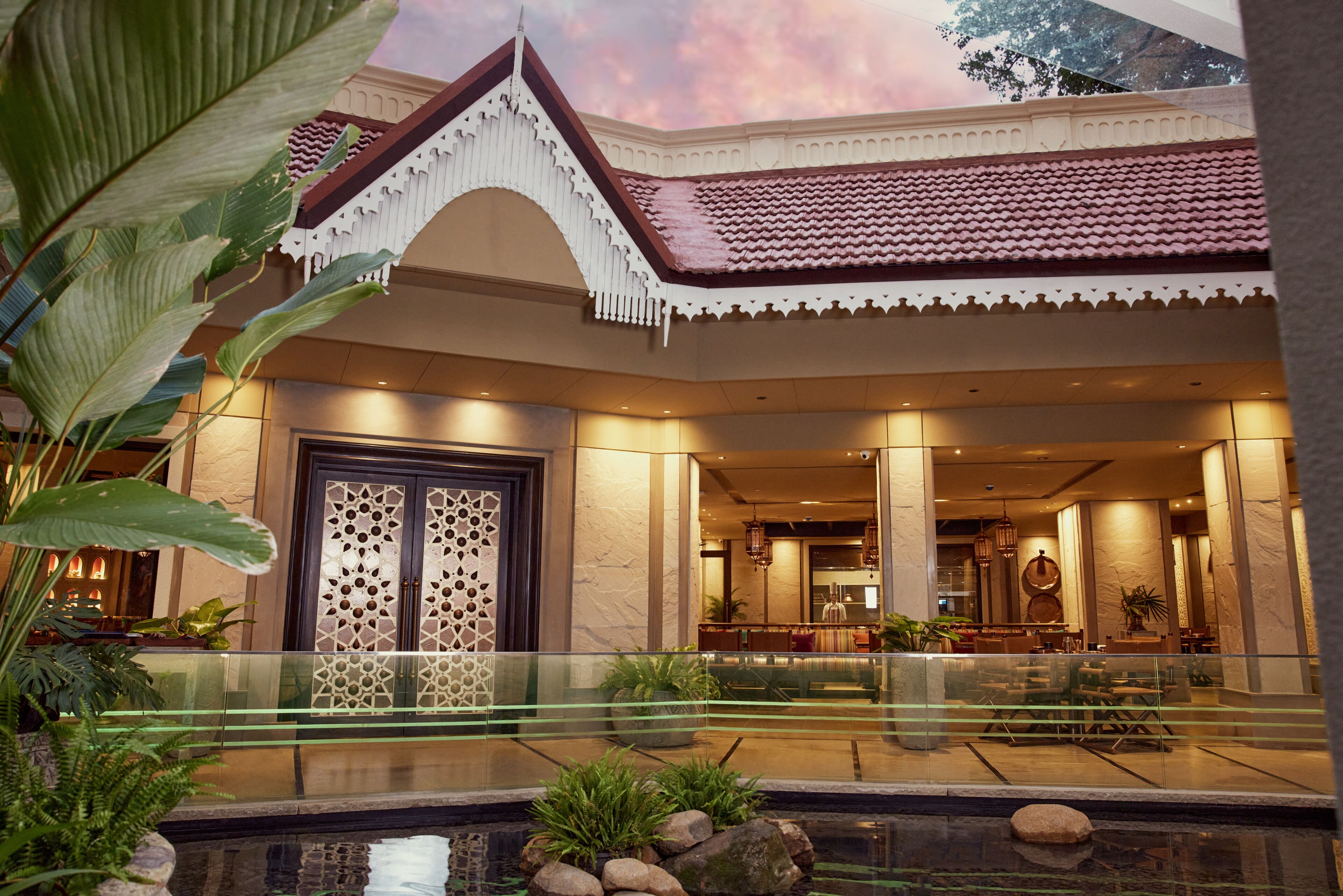 2 restaurants, breakfast, lunch, dinner served; indian cuisine