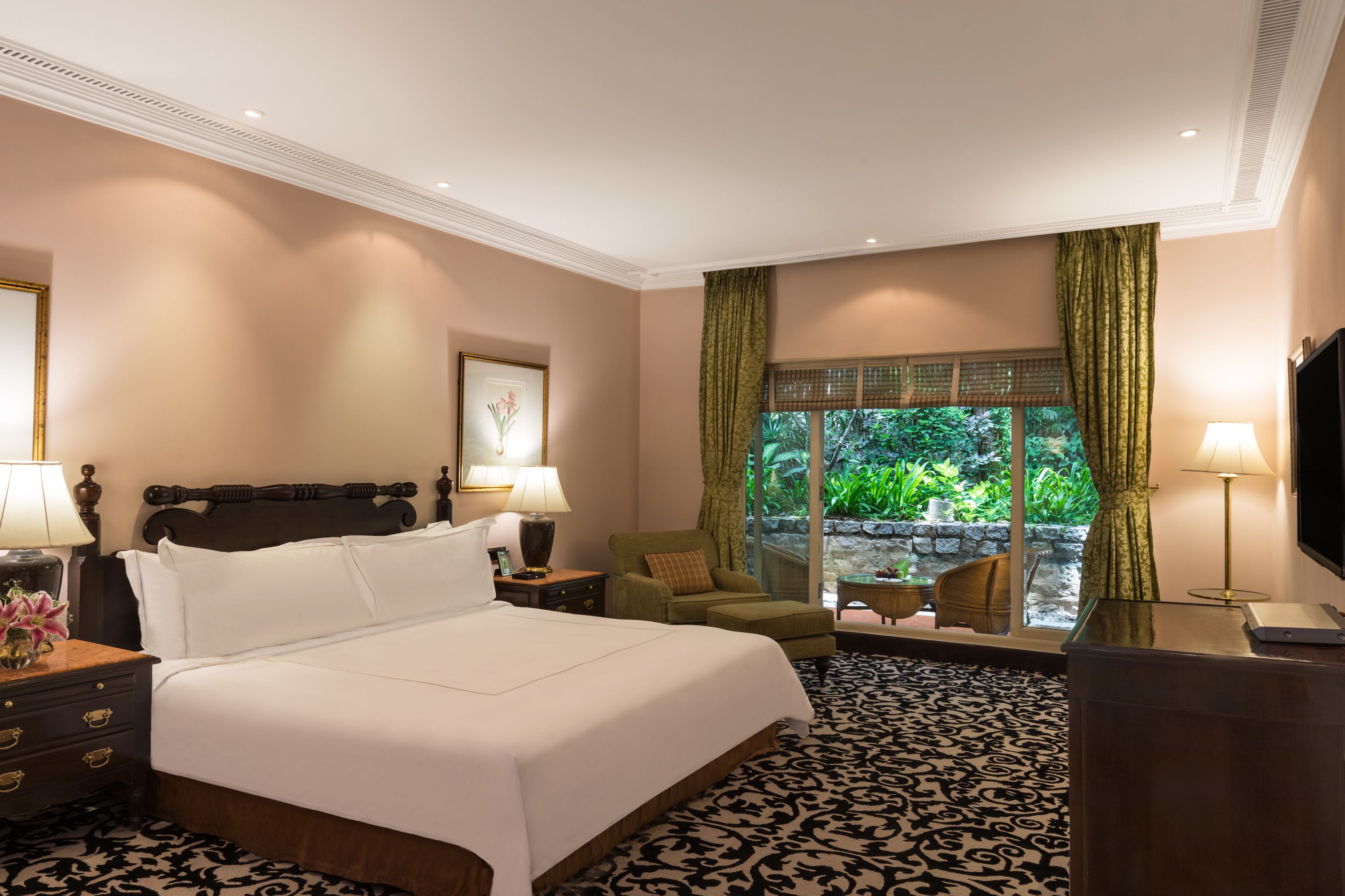 Grande Luxury, Suite, 1 Schlafzimmer, Gartenblick | Ausblick vom Zimmer