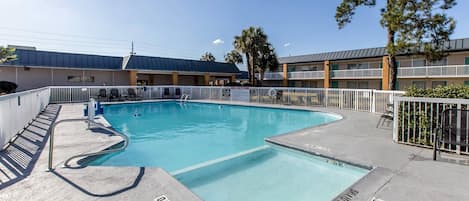 Seasonal outdoor pool