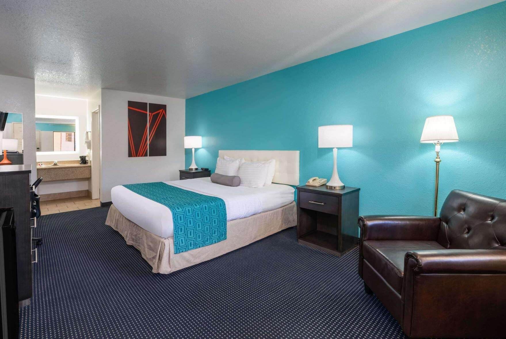 1 bedroom, premium bedding, desk, iron/ironing board