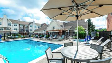 Seasonal outdoor pool