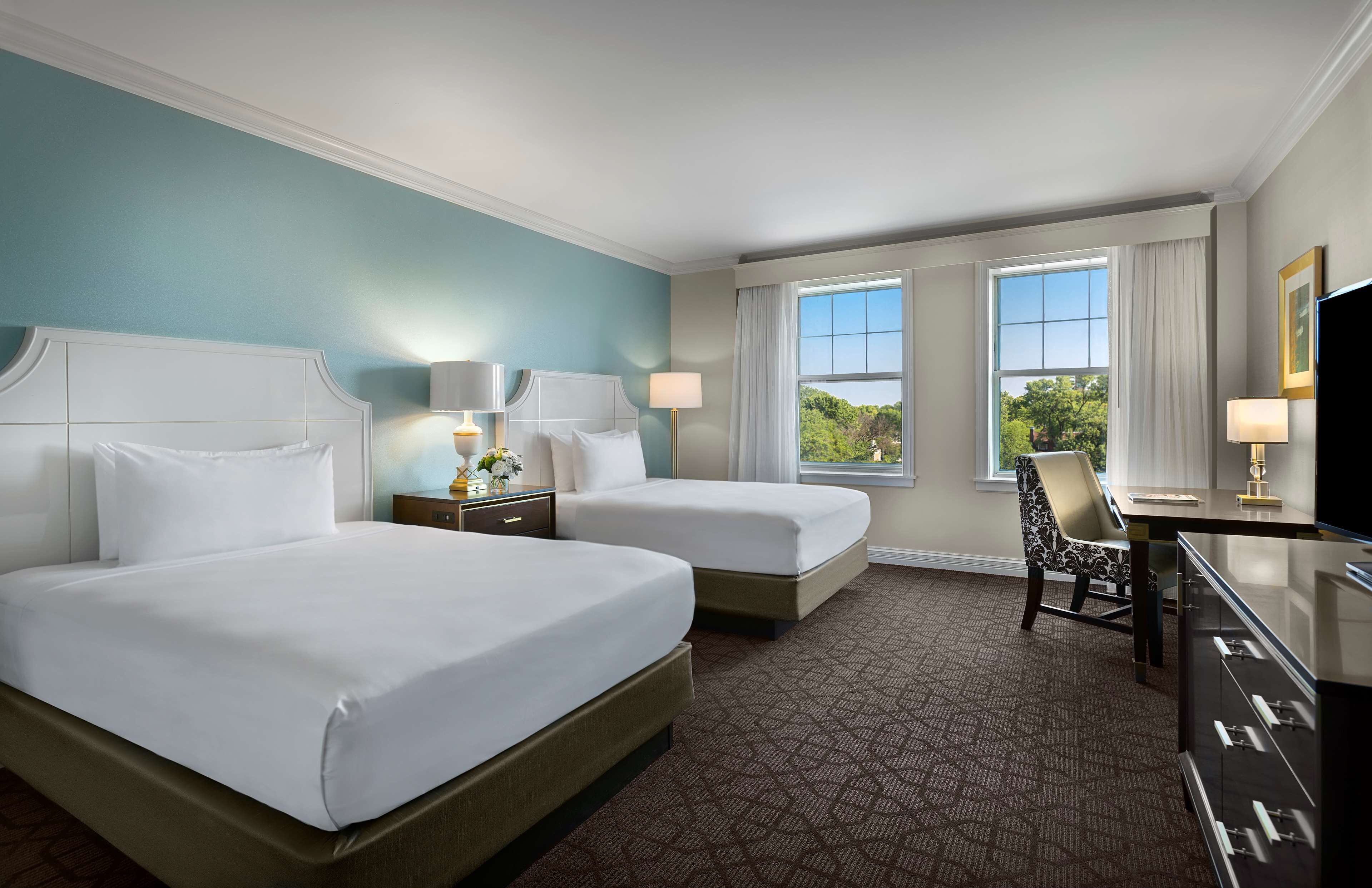 deluxe room, 2 queen beds (chase) | 1 bedroom, premium bedding, pillow-top beds, in-room safe
