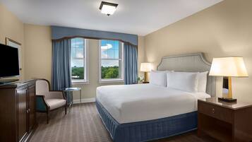 Premium bedding, pillowtop beds, in-room safe, desk