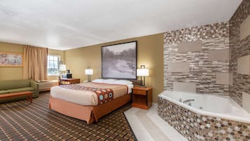 Deluxe Studio Suite, 1 King Bed, Non Smoking | Iron/ironing board, cribs/infant beds, free WiFi, bed sheets