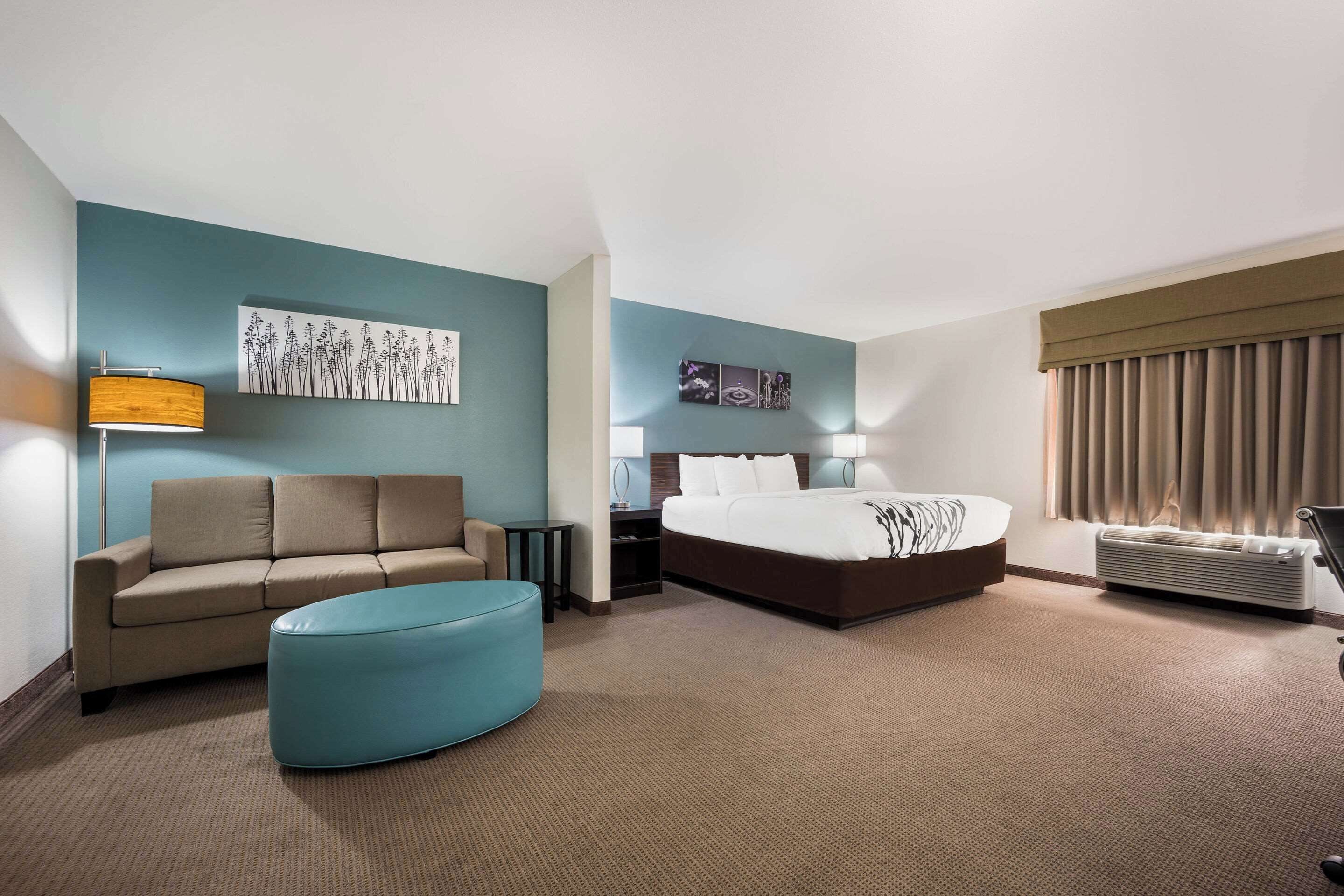 Suite, 1 Bedroom, Non Smoking (1 King Bed) | Iron/ironing board, free WiFi, bed sheets