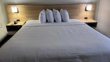Quarto, 1 cama King, para não fumantes | Roupas de cama de algodão egípcio, roupas de cama premium