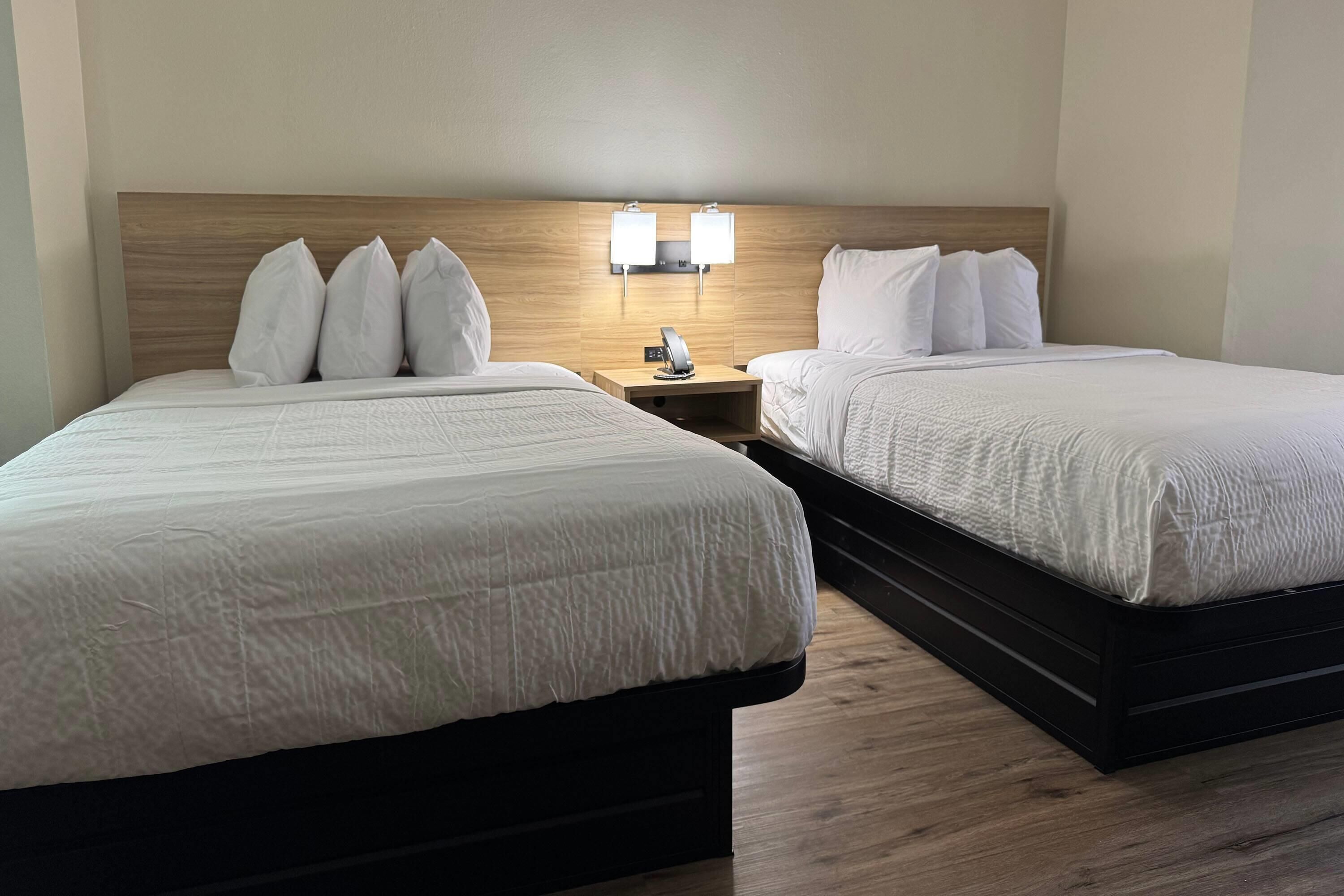 Chambre, 2 lits doubles, non-fumeurs | Draps en coton égyptien, literie de qualité supérieure, surmatelas