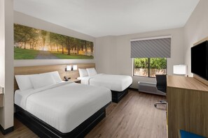Room, 2 Double Beds, Non Smoking | Egyptian cotton sheets, premium bedding, pillowtop beds, minibar - Days Inn by Wyndham McDonough (McDonough)