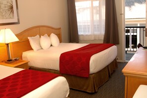 Room, 2 Queen Beds, Non Smoking | Desk, iron/ironing board, free WiFi, bed sheets - Ramada by Wyndham Duncan Cowichan Valley (Duncan)