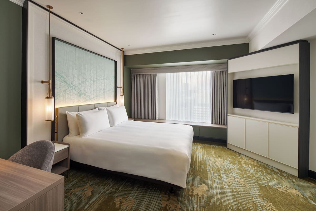 1 chambre, couette en duvet d'oie, minibar