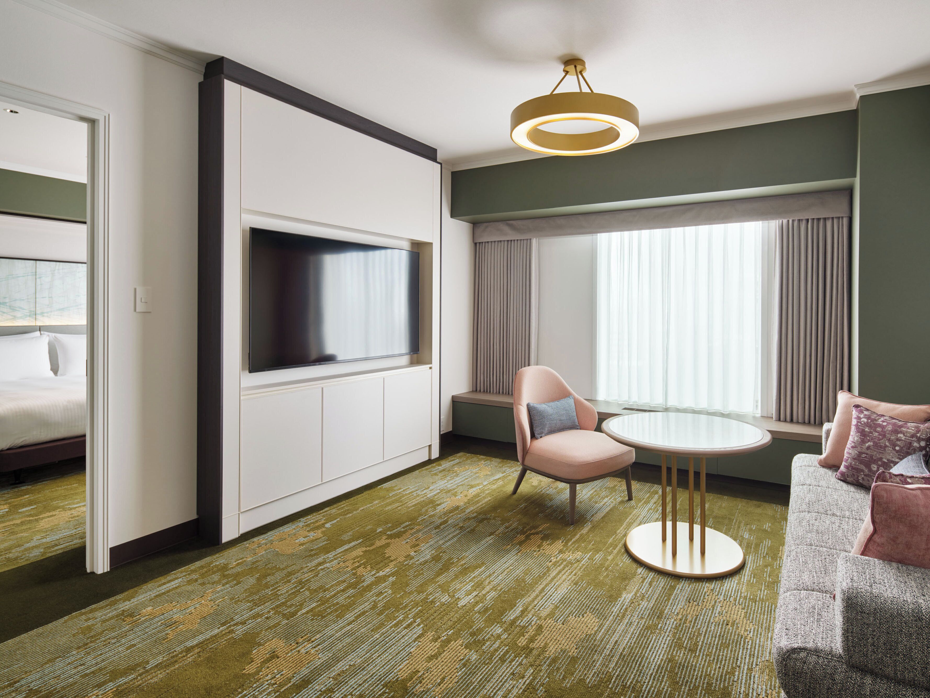 Suite, 1 King Bed | Down comforters, minibar, in-room safe, blackout drapes