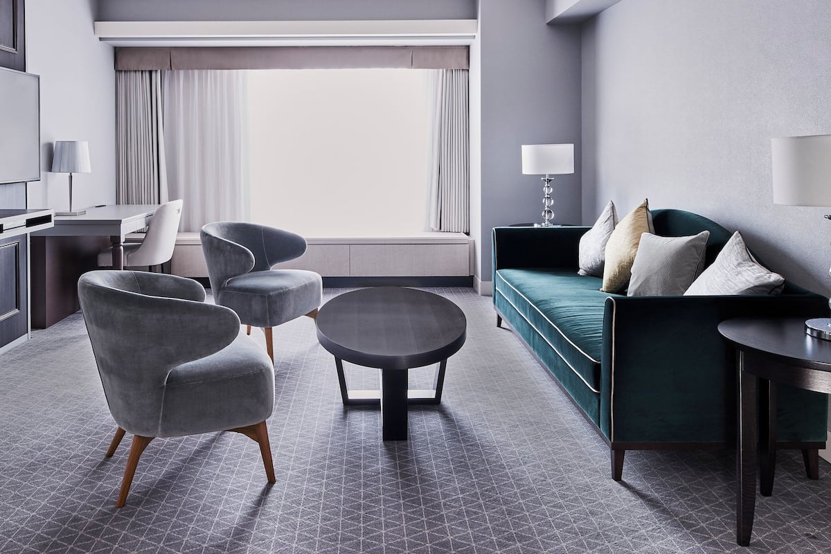 Down comforters, minibar, in-room safe, blackout drapes