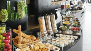 A buffet with various food items and beverages. - RIHGA Royal Hotel Hiroshima (Hiroshima)