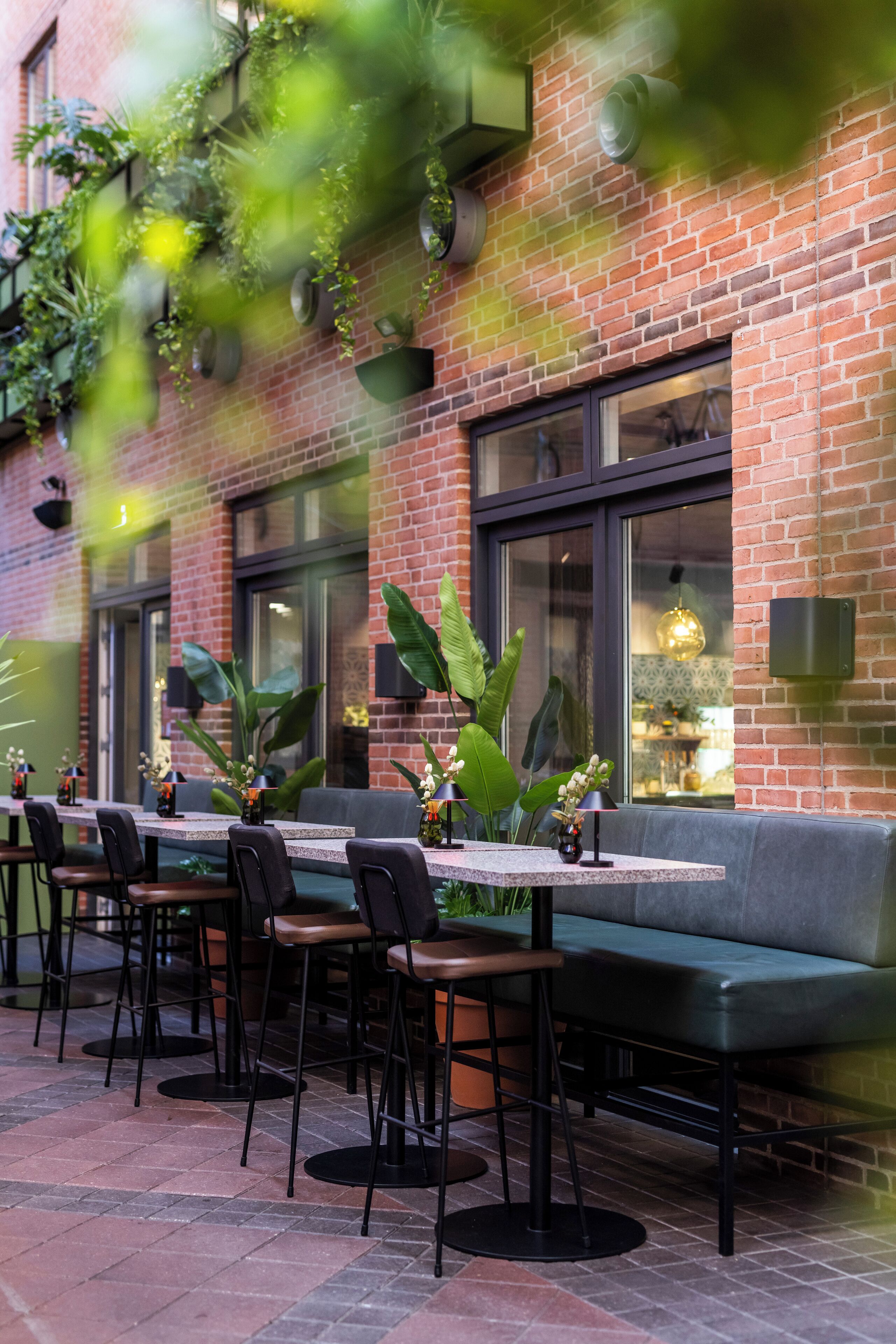 Sittområde i lobbyn