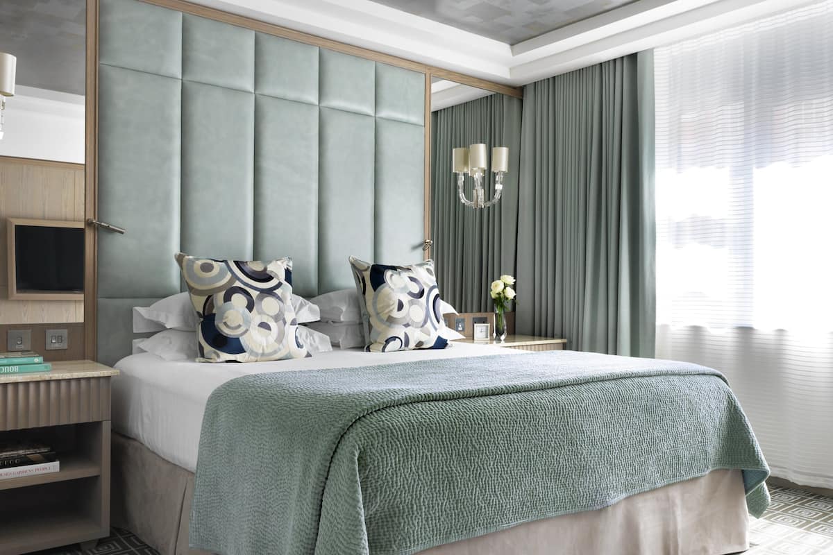 Luxury Suite, 1 King Bed | Premium bedding, minibar, in-room safe, individually decorated