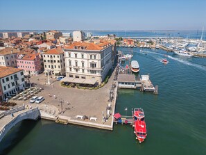 Aerial view - Hotel Grande Italia (Chioggia)