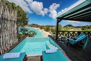 Bay View Pool Cottage | 1 ๊ฐ์ ์นจ์ค, ์ด์งํธ์ฐ ๋ฉด ์ํธ, ์ค๋ฆฌ/๊ฑฐ์ํธ ์ด๋ถ, ํ๋ก์ฐํ ์นจ๋