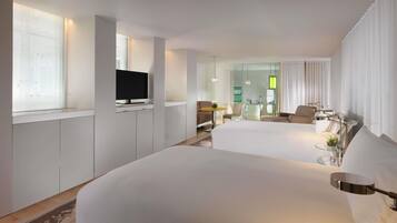 Loft Suite | Premium bedding, minibar, in-room safe, desk