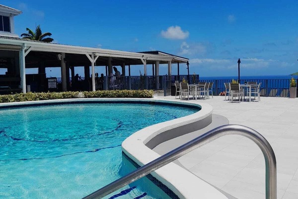 Outdoor pool, open 7:00 AM to 6:00 PM, pool umbrellas, sun loungers