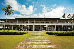 Entrada de la propiedad