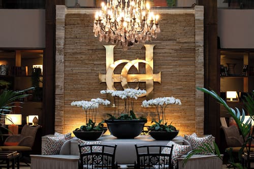 Sala de estar en el lobby