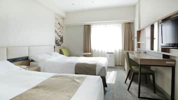 Desk, iron/ironing board, free WiFi, bed sheets
