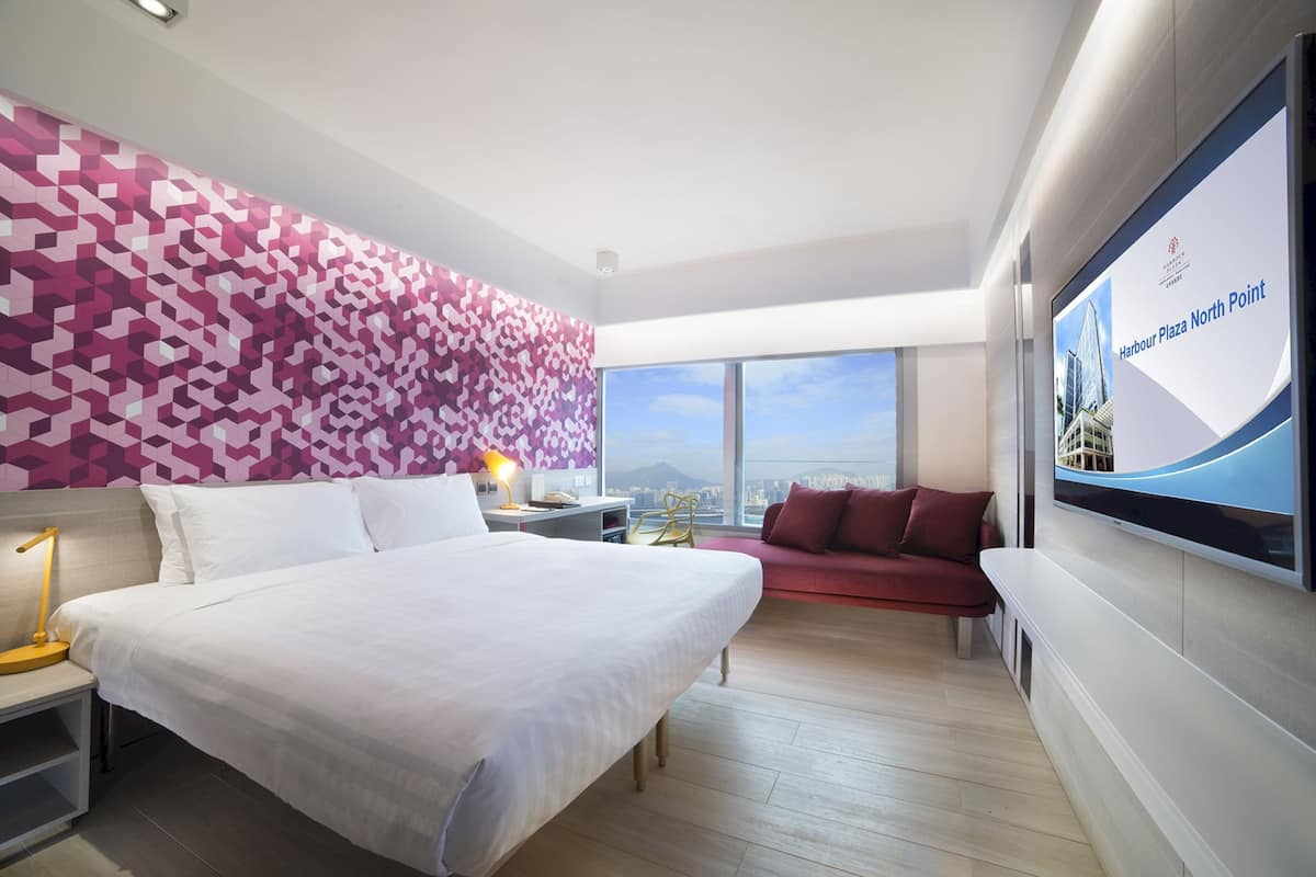 Minibar, in-room safe, desk, blackout curtains