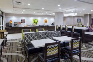 Free daily self-serve breakfast