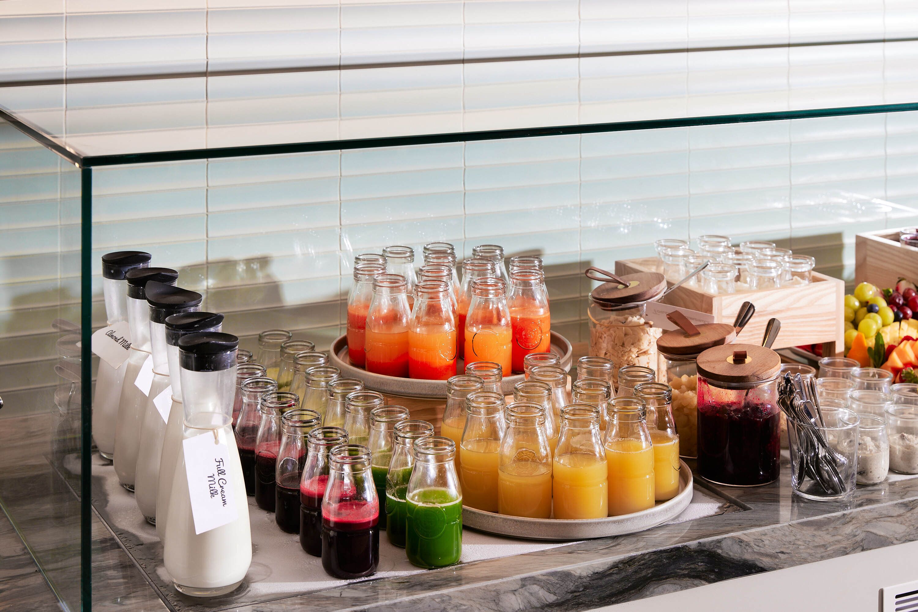 daily buffet breakfast (aud 42 per person)