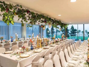 Área interna para casamento