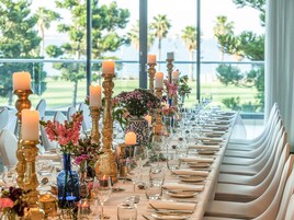 Área interna para casamento