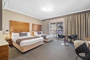 Standard Room, 2 Queen Beds | 1 bedroom, desk, iron/ironing board, rollaway beds