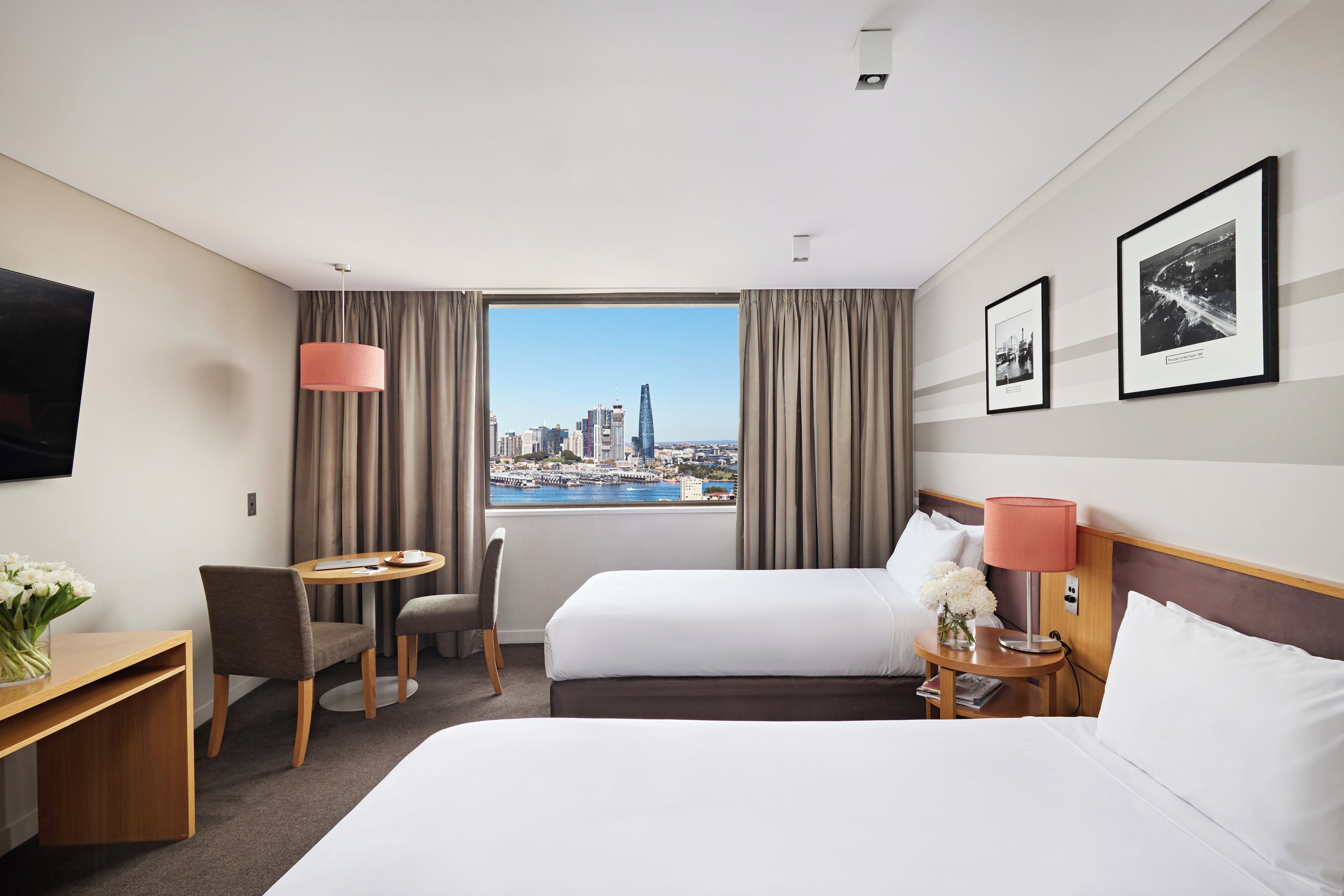 skyline twin room | view from room